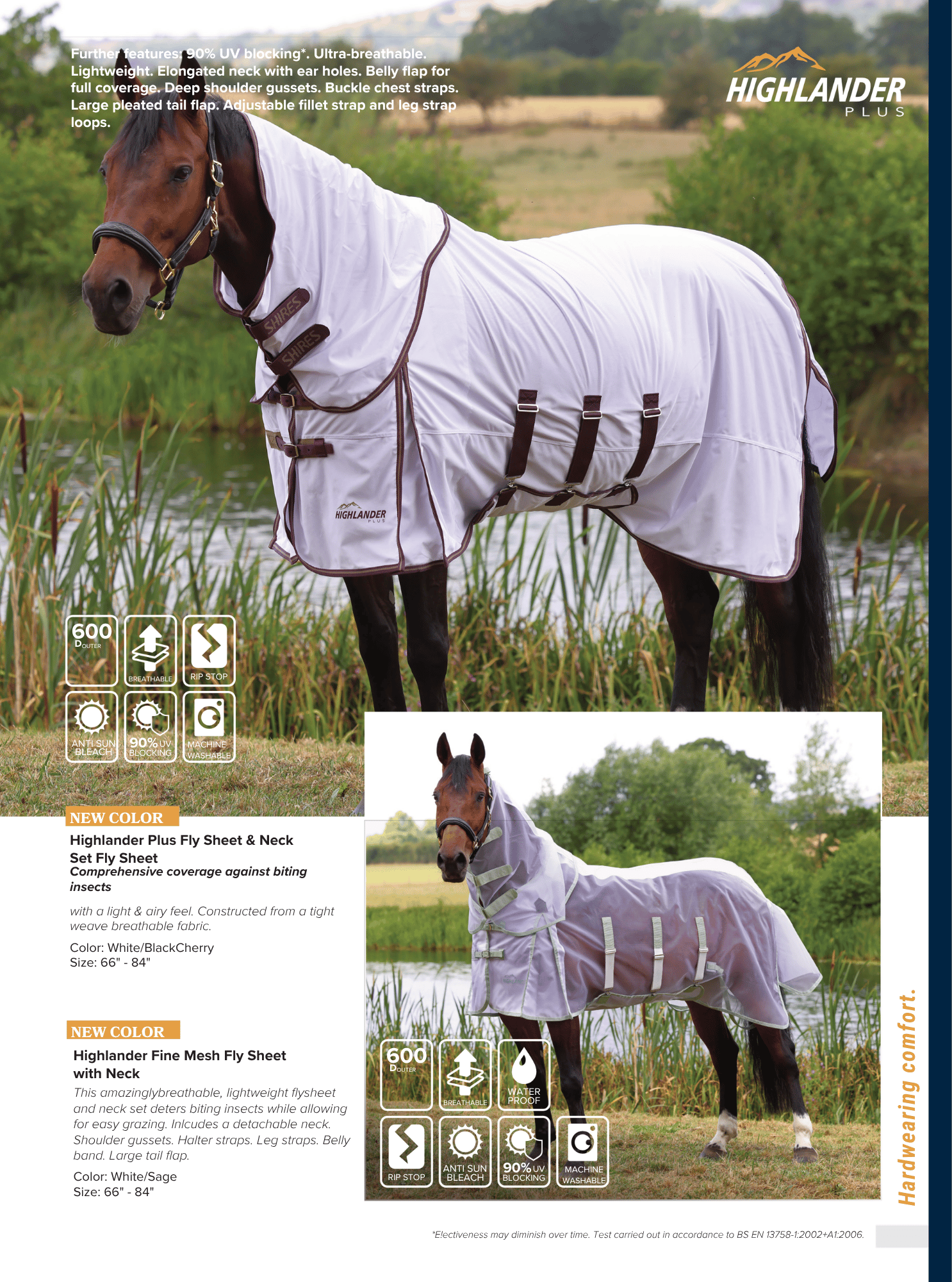 Shires Highlander Plus Fly Sheet & Neck Set