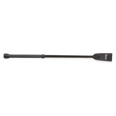 Shires 16.5" Zigzag Stem Whip - Black