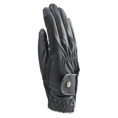 Shires Aubrion Stadium Winter Riding Gloves - Black