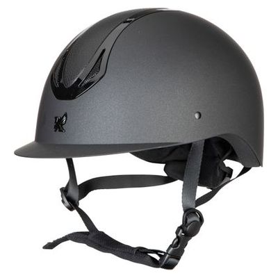 Shires Karben Marzia Standard Peak Helmet - Black