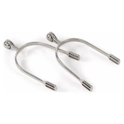 Shires Roller Ball Spurs - Stainless Steel