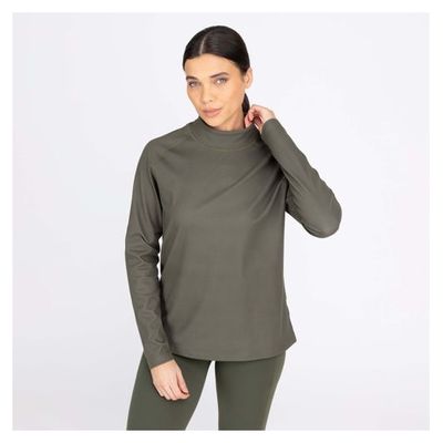 Shires Aubrion Women's React Relaxed Base Layer - Khaki