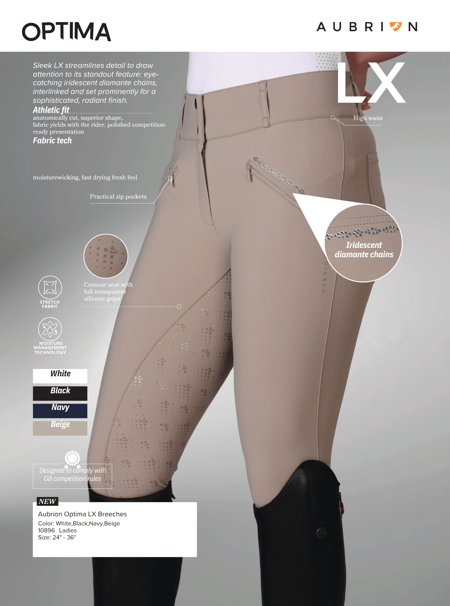 Aubrion Optima LX Breeches