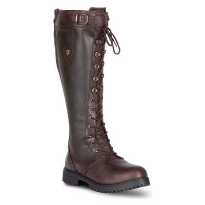 Shires Moretta Women's Teramo Lace Country Boots - Dark Brown