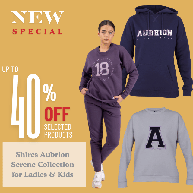 40% Off Shires Aubrion Serene Collection