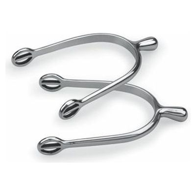 Shires 1/2" Neck Ball End Spurs - Stainless Steel