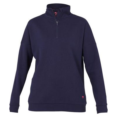 Shires Aubrion Women's Serene Half Zip Sweatshirt - Navy