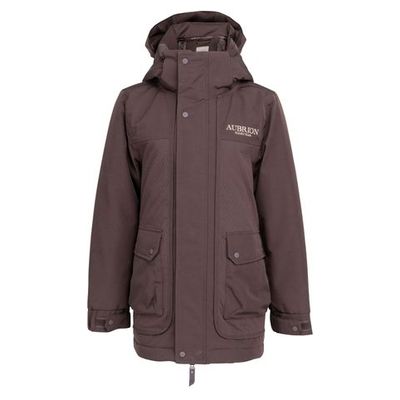 Shires Aubrion Kids' Equestrian Winter Coat - Espresso