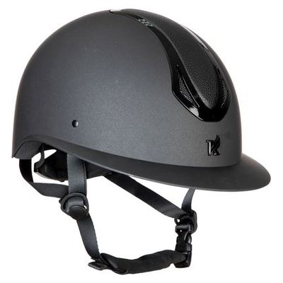 Shires Karben Sonic Marzia Wide Peak Helmet - Black