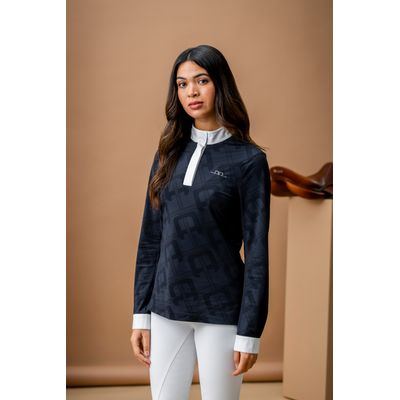 Alessandro Albanese Women's Alcina Long Sleeve Show Shirt - Charcoal