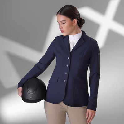 Shires Aubrion Women's Optima-MX Show Coat - Navy
