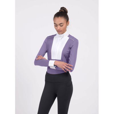 Chestnut Bay Women's SkyCool Liberty Long Sleeve Show Shirt - Lavender (2023)