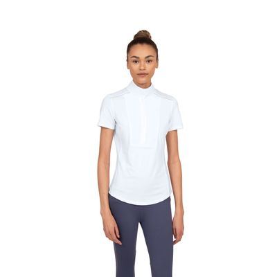 Chestnut Bay Women's SkyCool Liberty Sport Short Sleeve Show Shirt - White 160