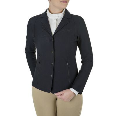 Equine Couture Women's EquiVent Sport Show Coat - Black