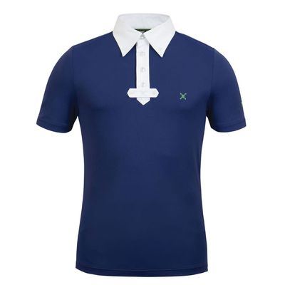 Tredstep Men's Short Sleeve Competition Shirt - Navy