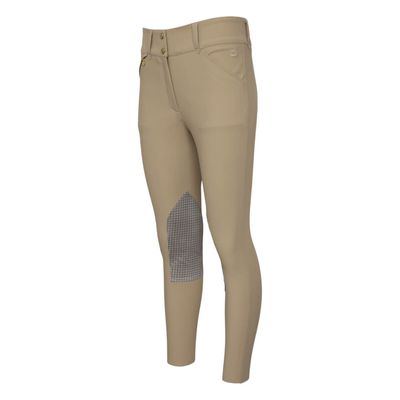 Dapplebay Women's Heirloom Sport Breeches - Tan/Houndstooth