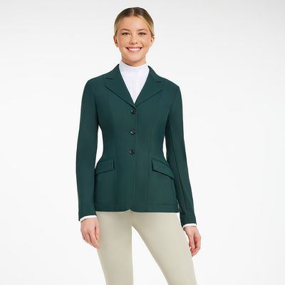 RJ Classics Women's Monterey Show Coat w/Removable Cuffs - Pine