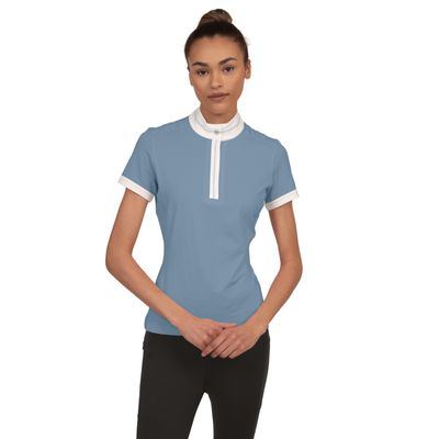 Chestnut Bay Women's SkyCool Short Sleeve Show Shirt - Skyblue