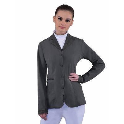 Equine Couture Women's Oslo Show Coat - Charcoal