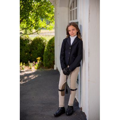 Shires Aubrion Kids' Goldhawk Show Jacket - Black