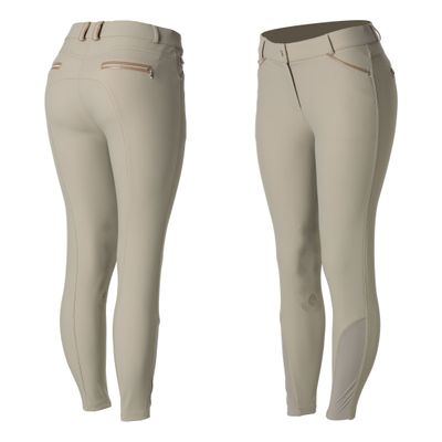 Equinavia Women's Elisabet Knee Patch Breeches - Tan