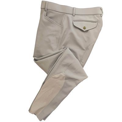 Ovation Men's Dynamic Knee Patch Breeches - Show Tan