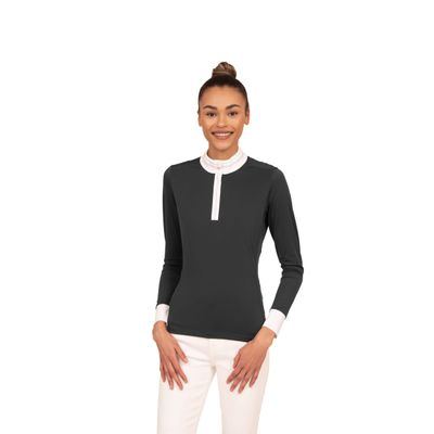 Chestnut Bay Women's SkyCool Long Sleeve Show Shirt - Raven (2023)