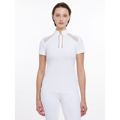 LeMieux Women's Camille Short Sleeve Show Shirt - White