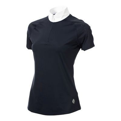 Equinavia Women's Petra Short Sleeved Show Shirt - Navy
