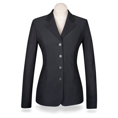 RJ Classics Women's Melody Mesh Show Coat - Black