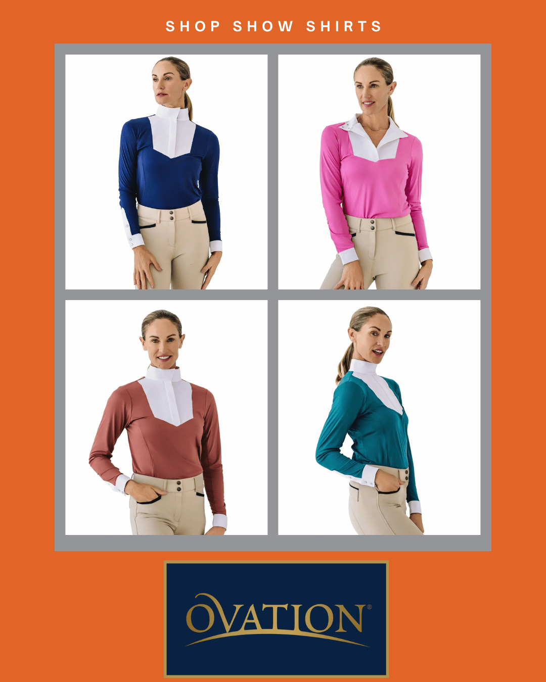 Ovation Show Shirts