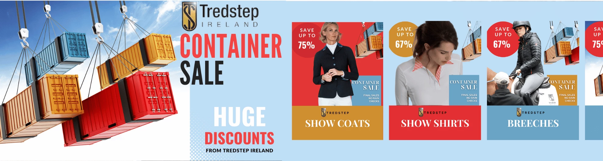 TREDSTEP CONTAINER SALE TREDSTEP CONTAINER SALE