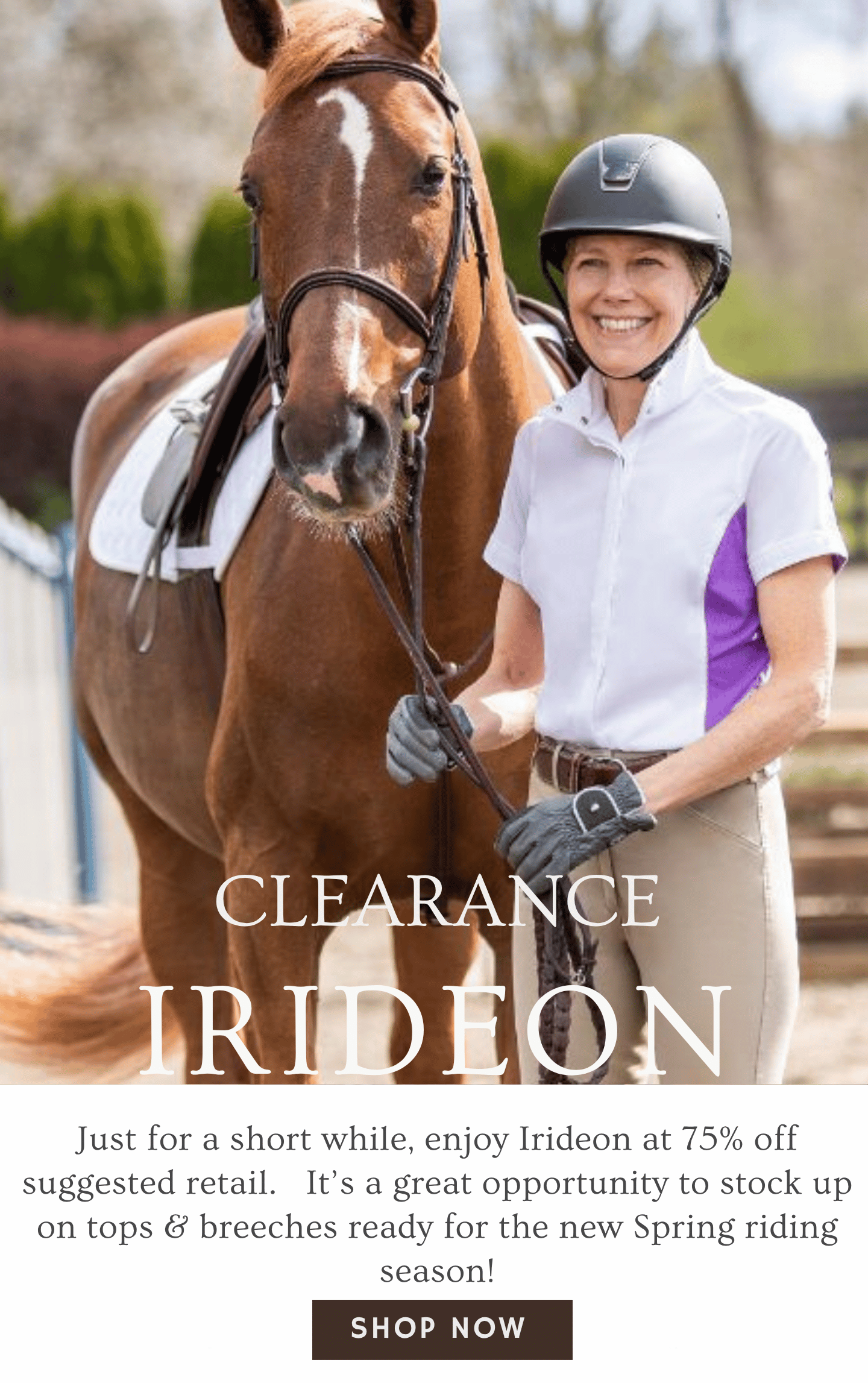 Irideon Clearance Sale