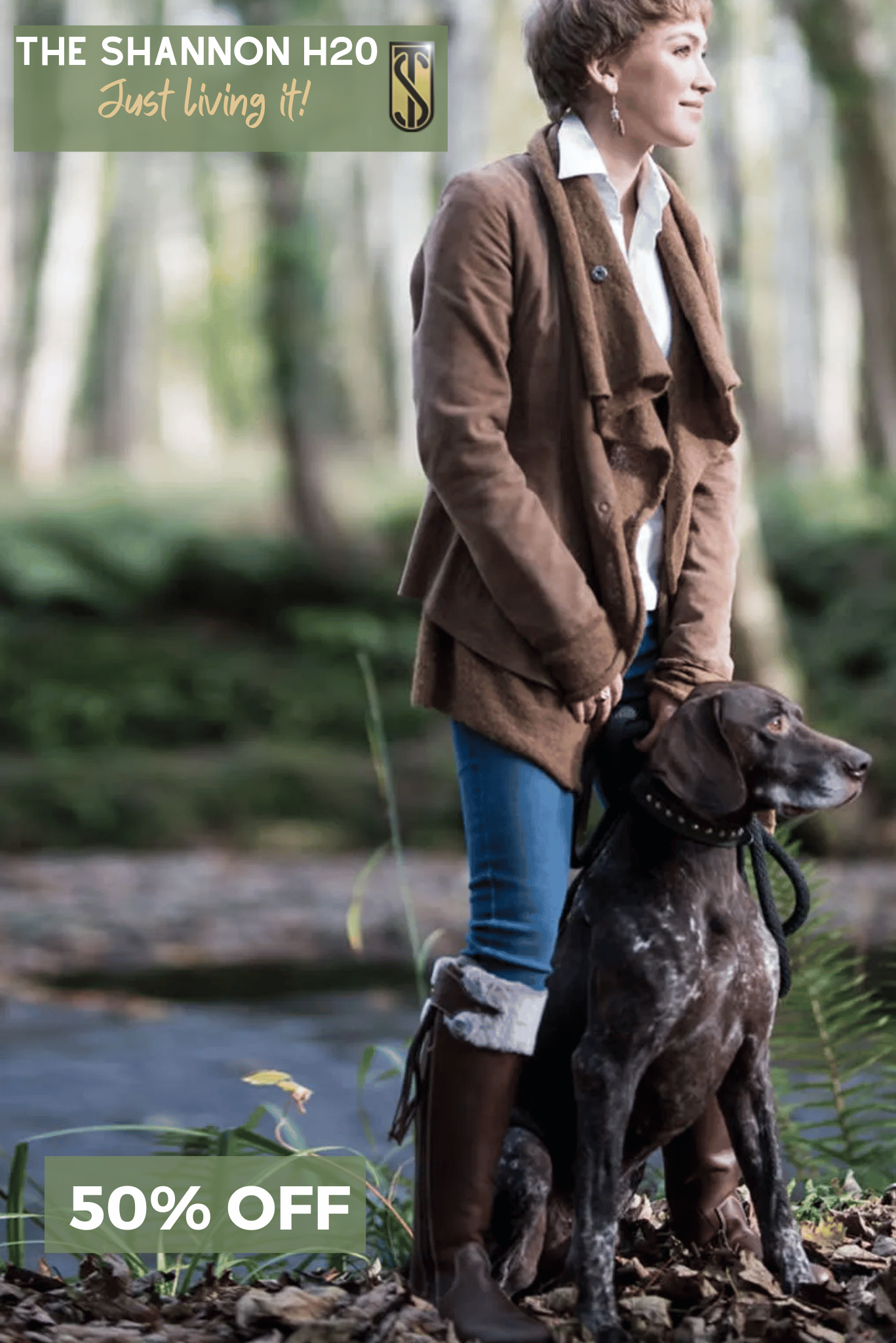 The Shannon H2O Boot in Mahogany