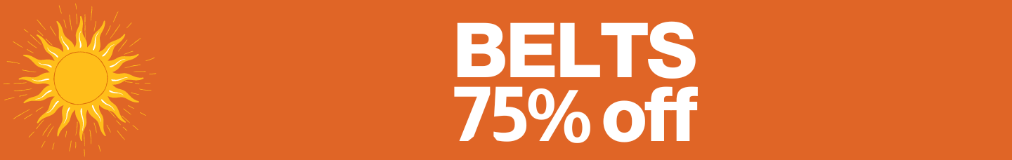 Tredstep Belts- 75% Off