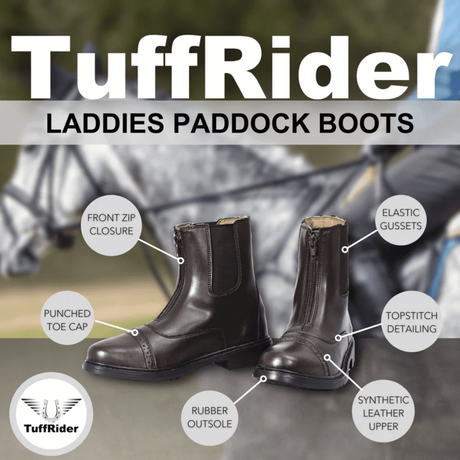 TuffRider Women's Paddock Boots
