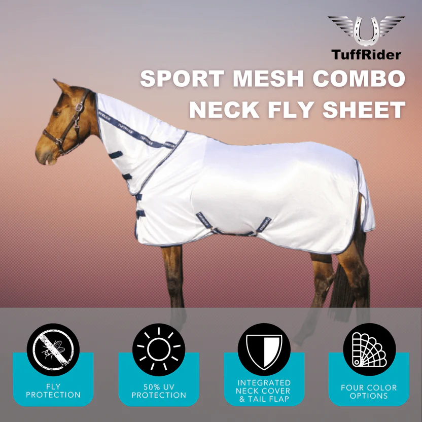 TuffRider Comfy Mesh Fly Sheet
